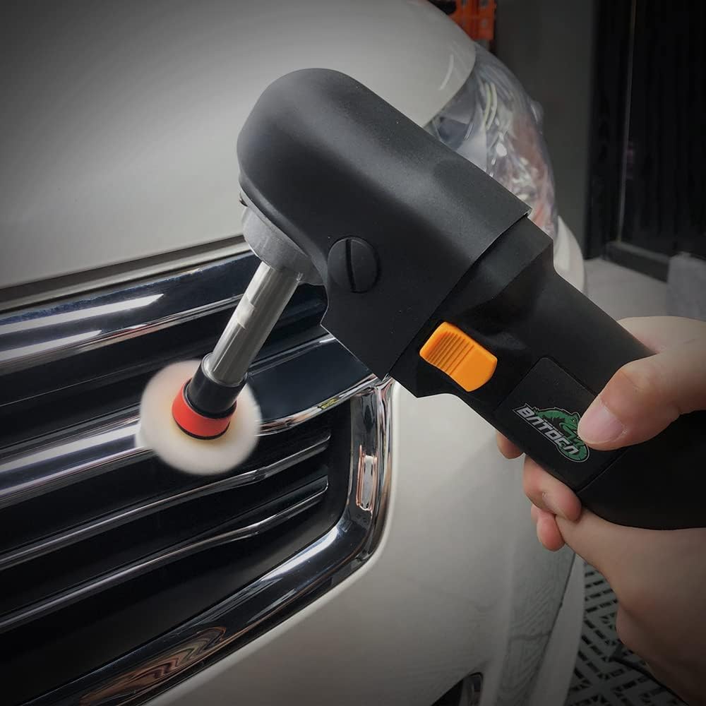 3 inch 6-Level Speed Rotary Car Polisher with Foam Polishing Pads X413