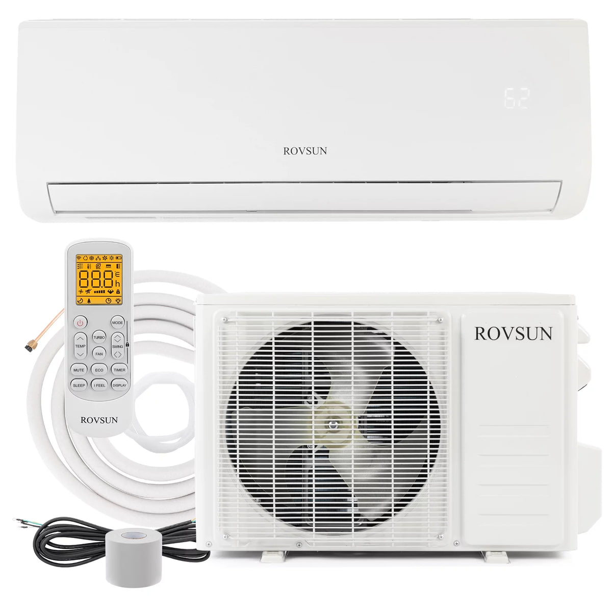 9,000 BTU Mini Split AC/Heating System with Inverter G45112
