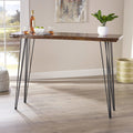 Industrial Faux Live Edge Rectangular Bar Table R515209