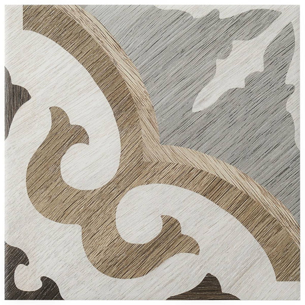 8 in. x 8 in. Matte Porcelain Floor and Wall Tile D4861