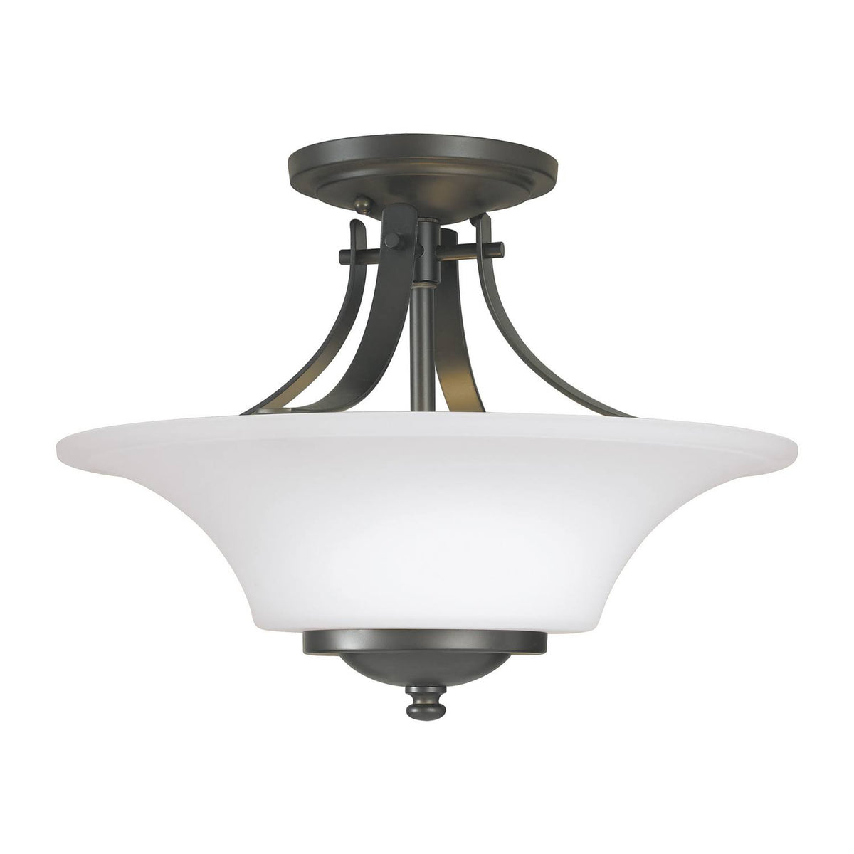 2 Light LED Semi Flush Mount H107204