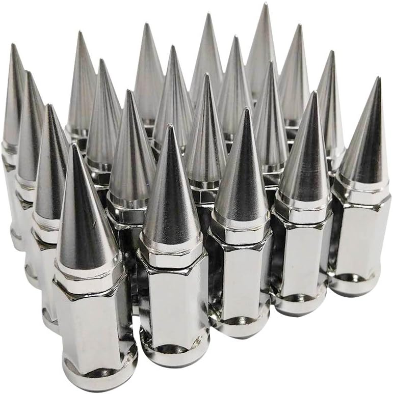 Set of 20 Blue Spike Lug Nuts M6837