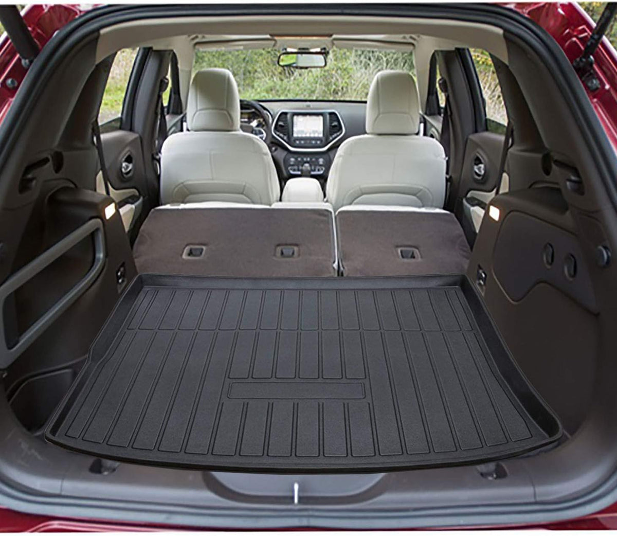 Black Cargo Liner Trunk Mat Floor Mat Tray P161125