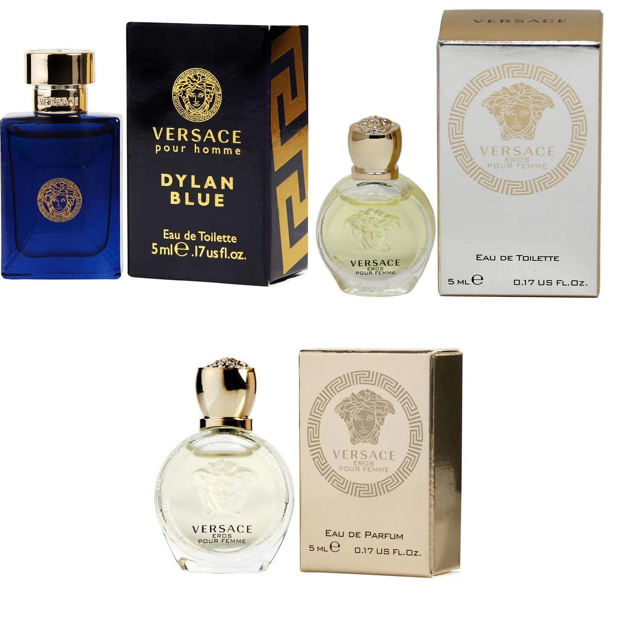 5ml 3PK Kit EDT EDP X718