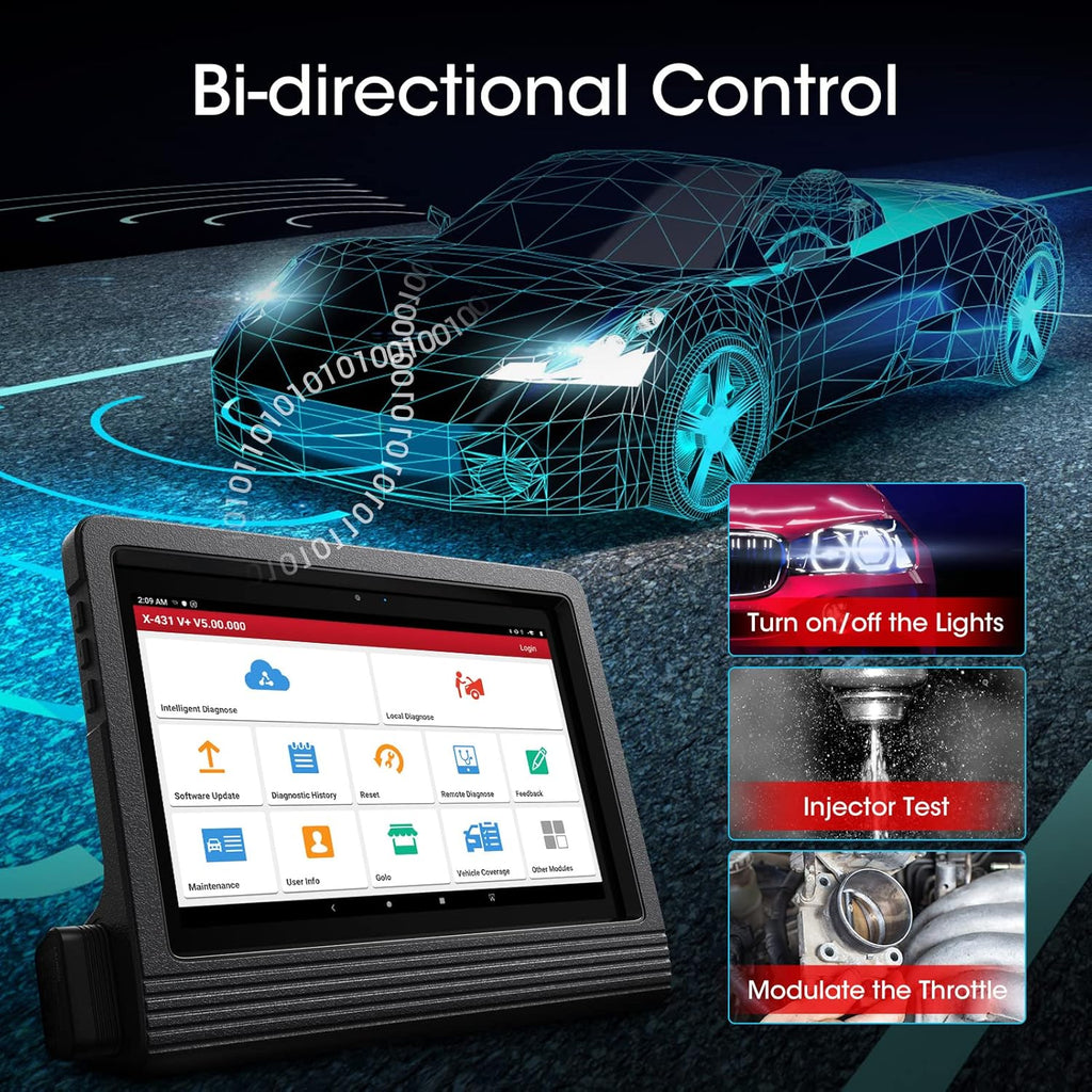 Bidirectional Full System Automotive Diagnostic Scanner Z518916