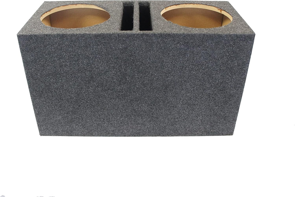 Dual 12" SPL Bass Subwoofer Sub Box Stereo Enclosure S5047
