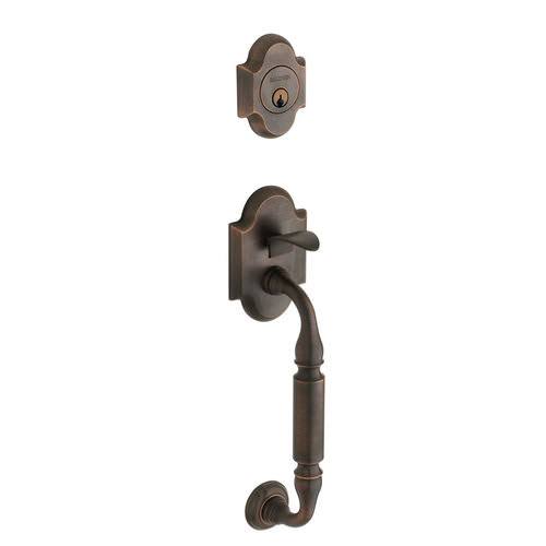 Oil Rubbed Bronze Single Cylinder Sectional Handleset L269