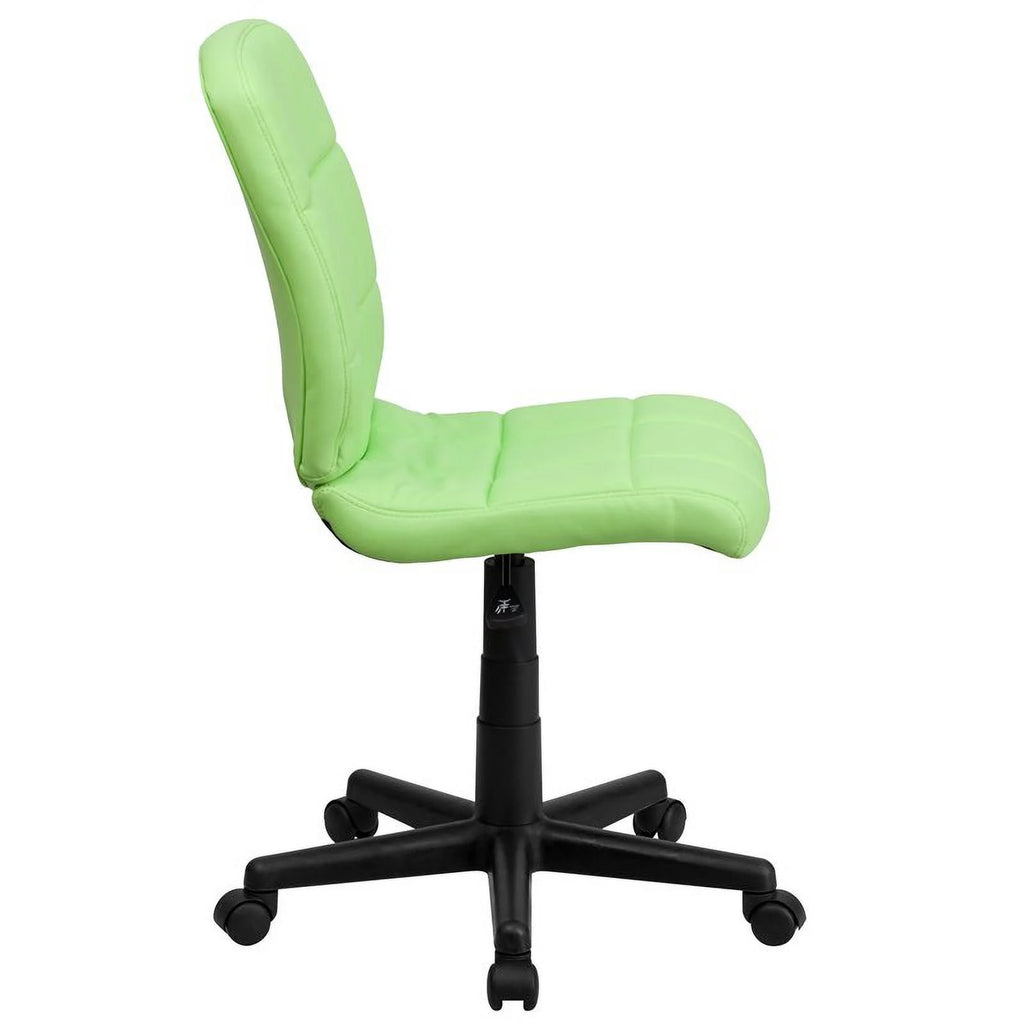 Green Quilted Office Swivel Chair M969