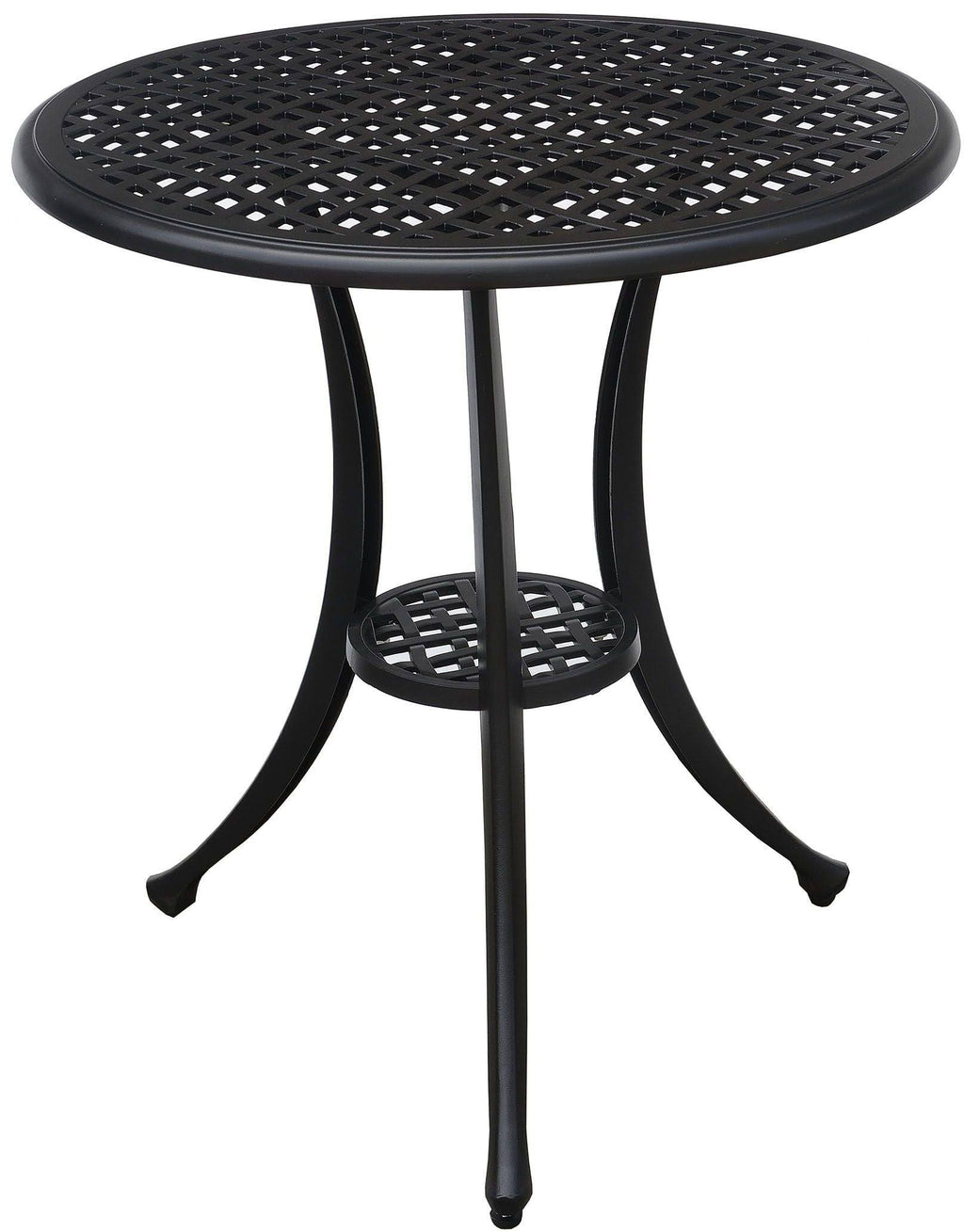 Black Bistro Table Set P235377