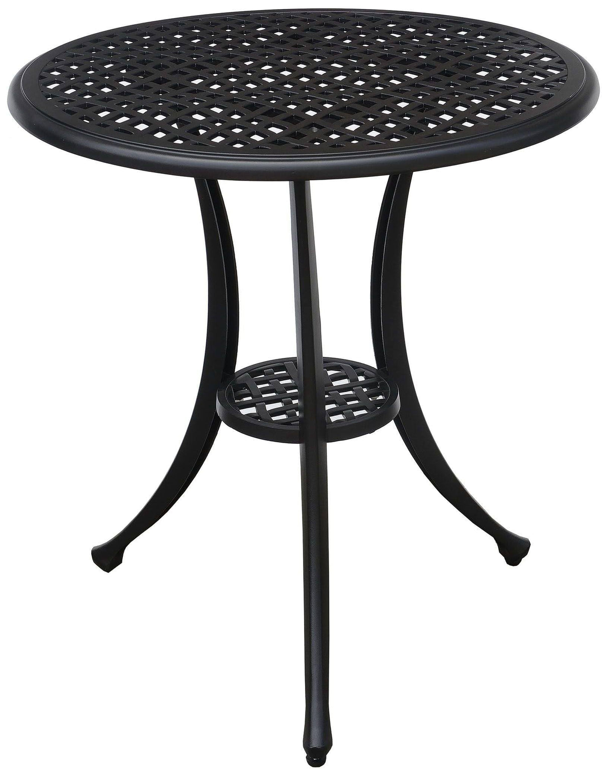 Black Bistro Table Set P235377