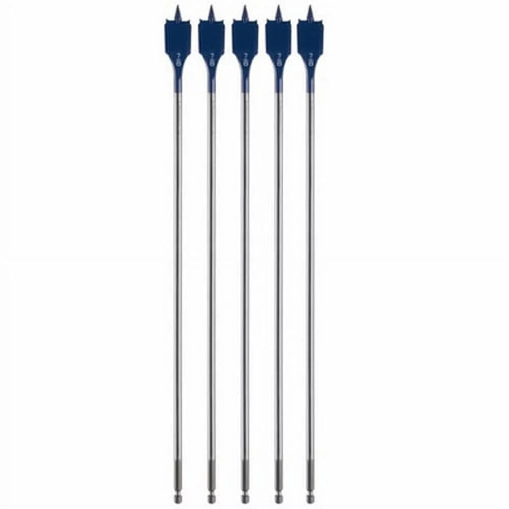 5 Pack of 7/8 In. x 16 In. Spade Bits Q52077