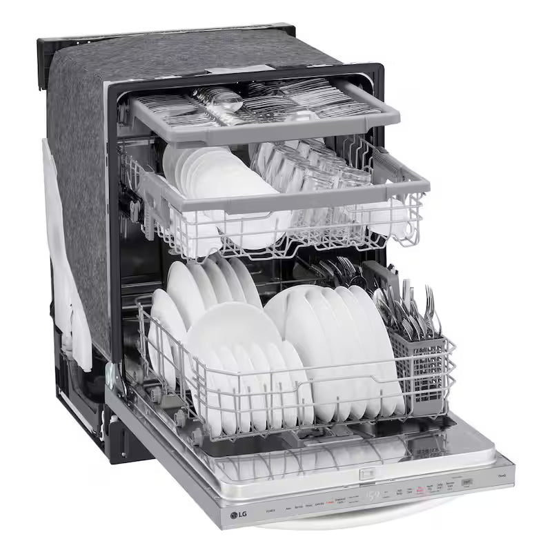 24 in. Smart Wi-Fi Dishwasher with 3rd Rack, Stainless Steel S9624