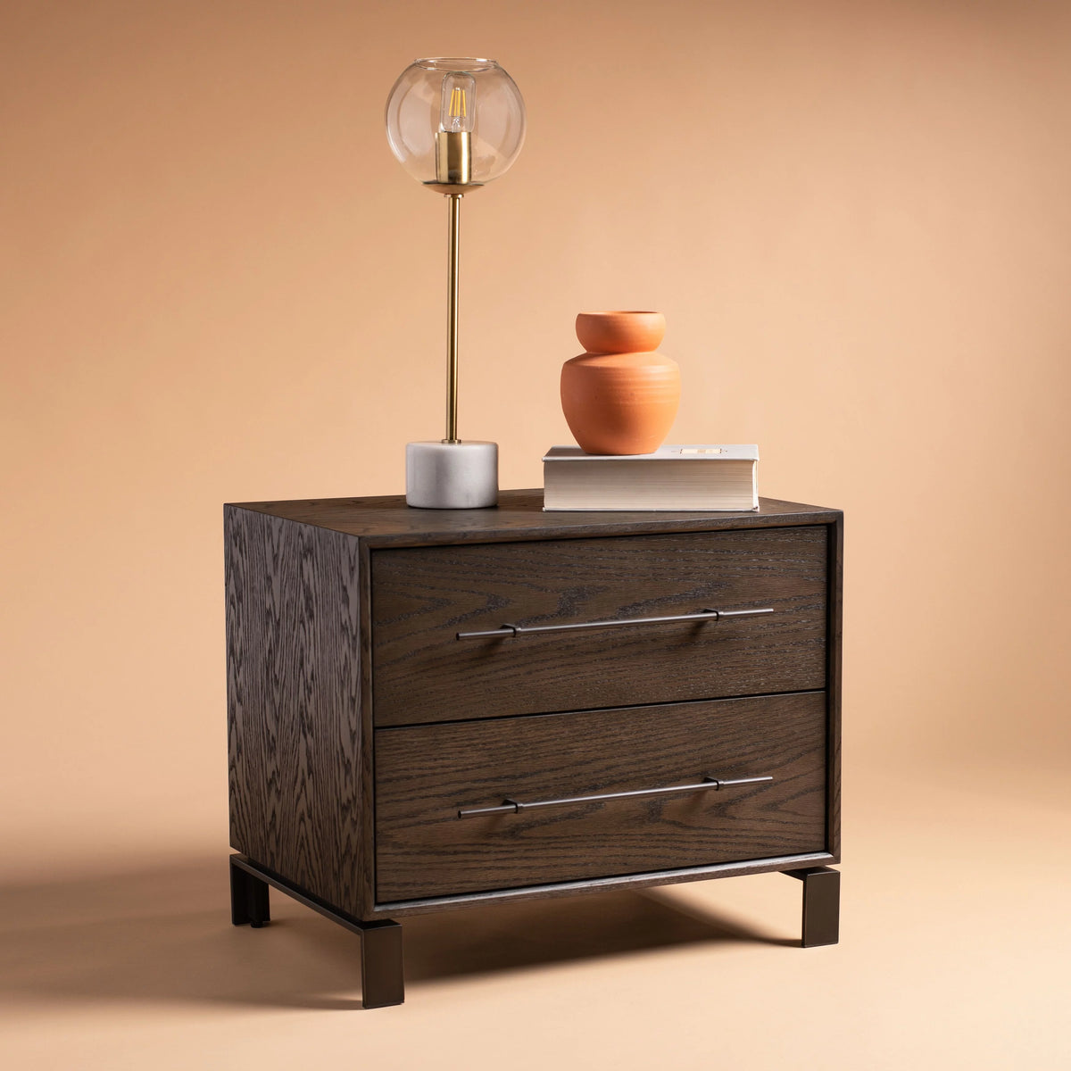 2-drawer Nightstand W177