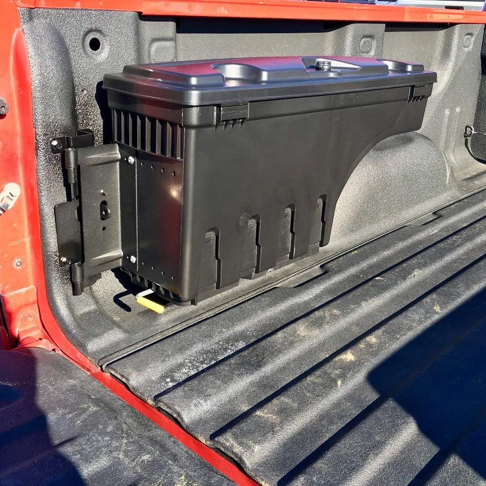 Lockable Truck Bed Storage Box Toolbox Swing Case O926261