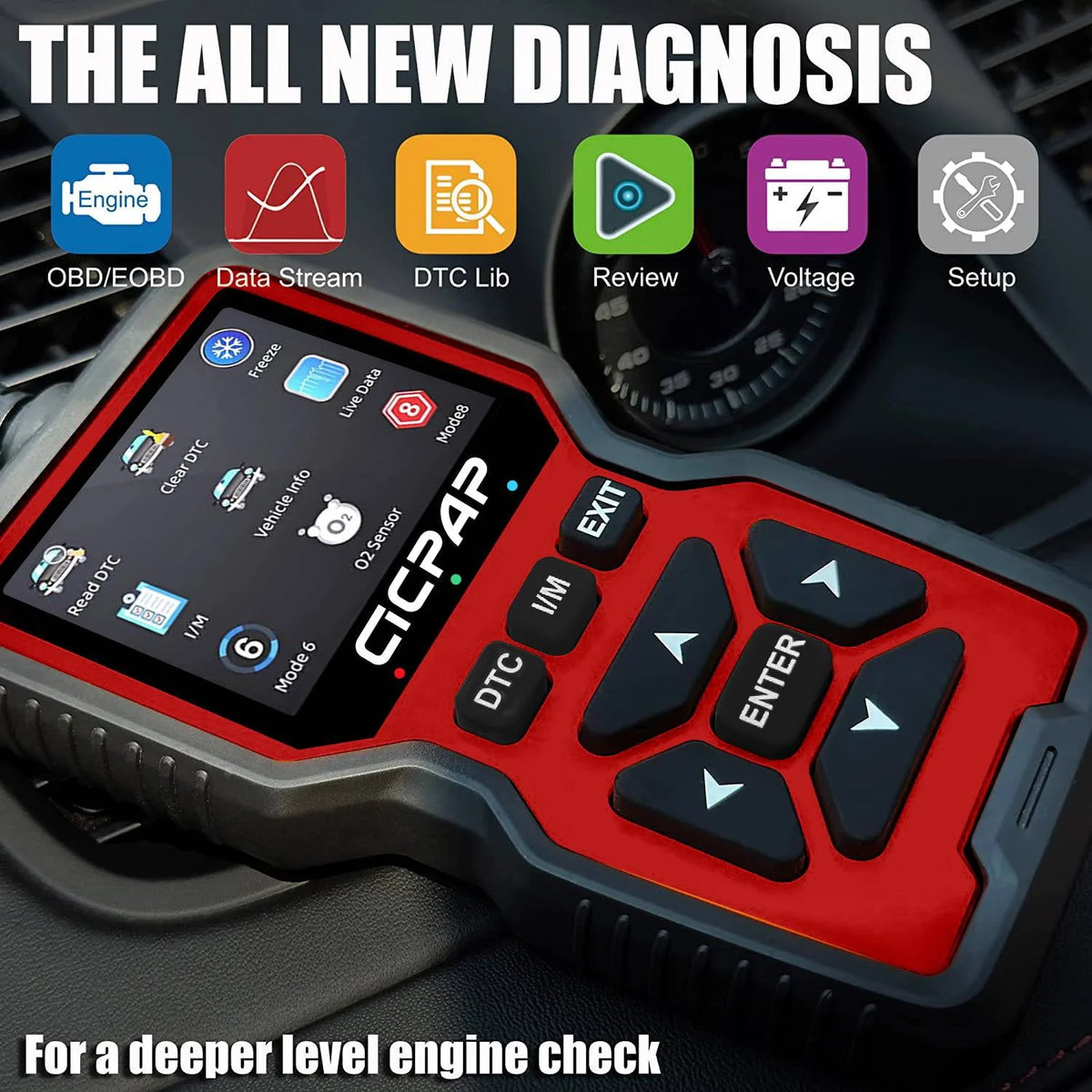 OBD2 Scanner Diagnostic Tool Car Code Reader Y76149
