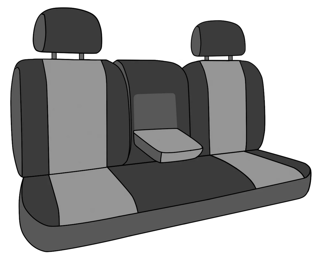 Black Insert NeoPrene Seat Covers E7279
