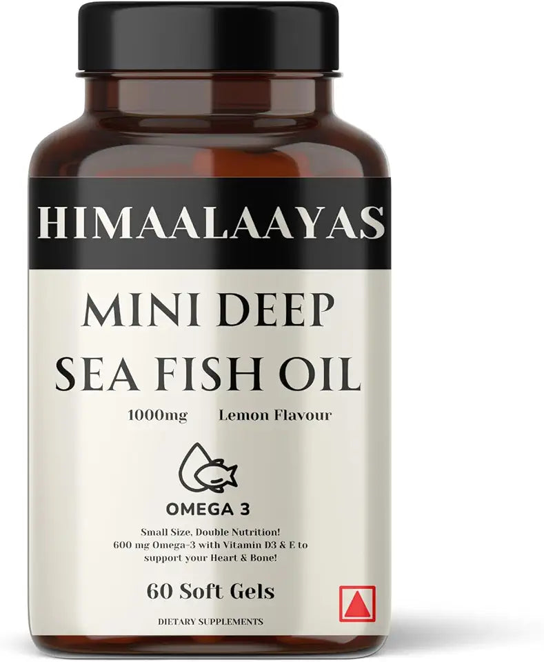 Omega 3 Fish Oil 1000 mg 60 Softgels N930920