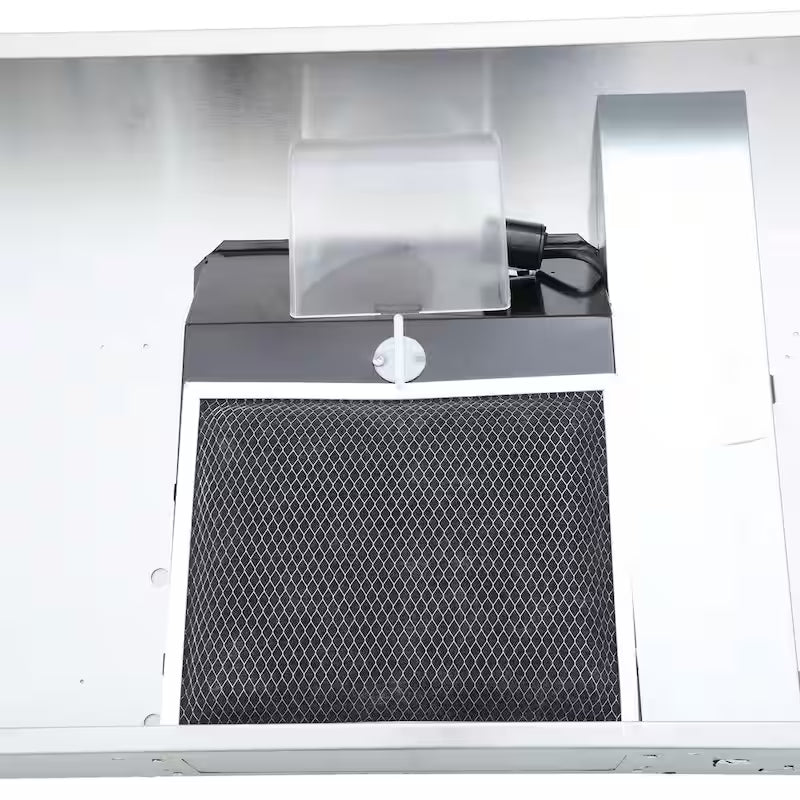 Black Under Cabinet Range Hood B6374