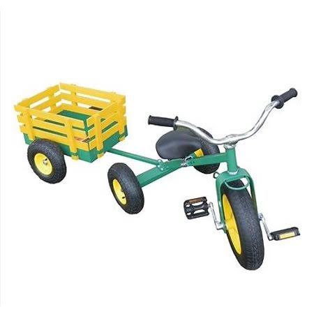 Green Tricycle with Wagon Set Y408406