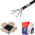 Orange CAT6 1000ft UTP Solid Ethernet Cable 23AWG F841130
