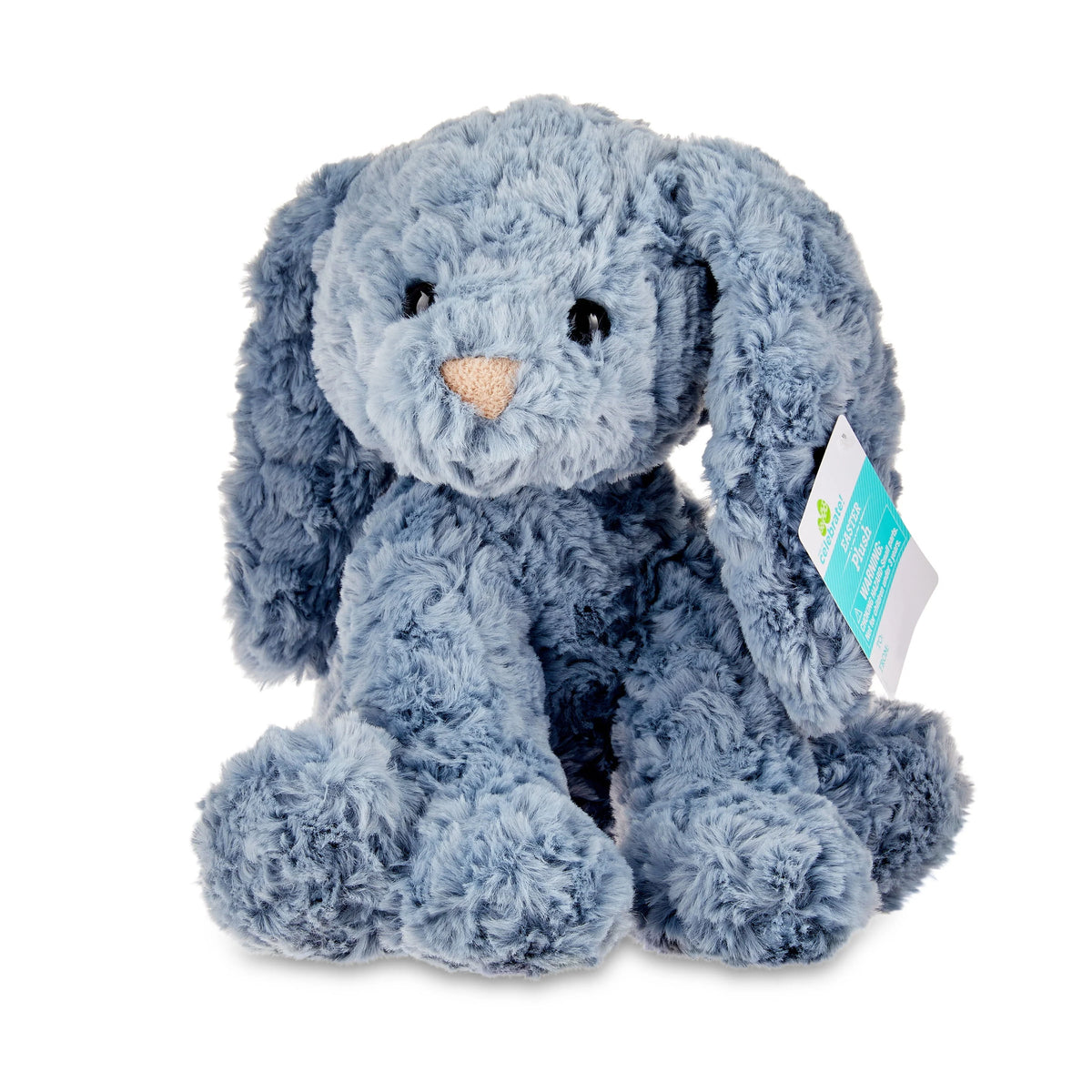 Fluffy Blue Bunny Plush E296298
