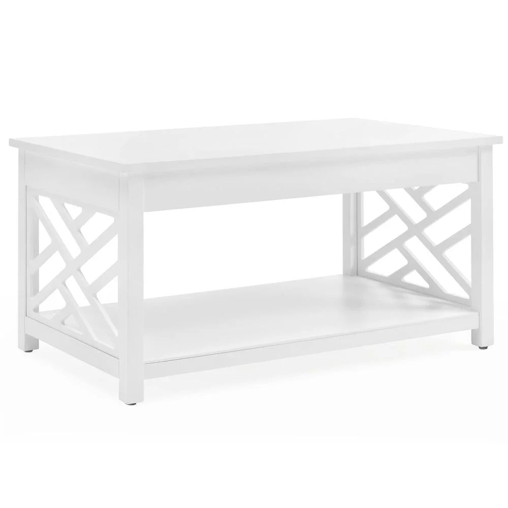 36" Coffee Table and End Table with Tray Shelf X1792