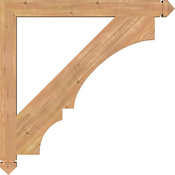 Western Red Cedar Smooth Bracket N733758