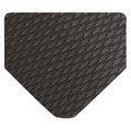 Kushion Walk Un-Slot Blk 2Ft. x 26ft. C6652