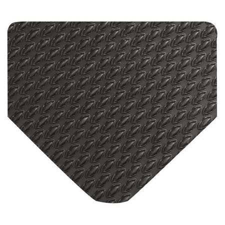 Kushion Walk Un-Slot Blk 2Ft. x 26ft. C6652