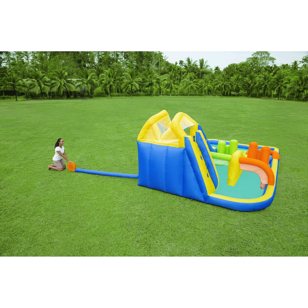 Inflatable Water Park with Air Blower Y92155