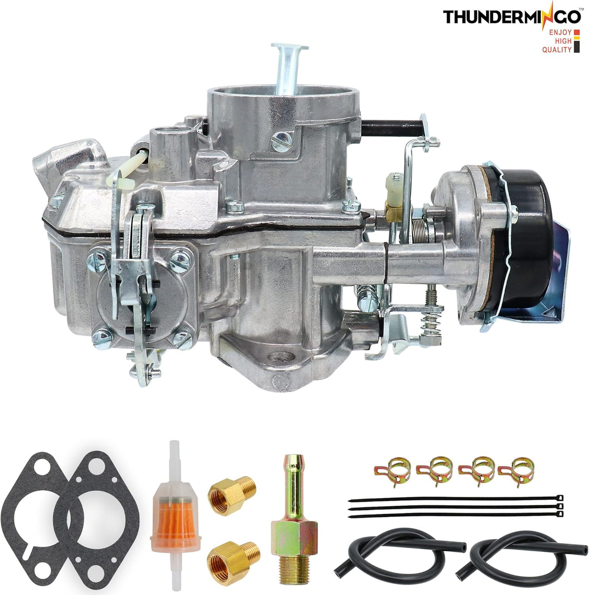 1 Barrel Carburetor for 1964-1968 Ford Mustang Falcon Comet 200 223 262 CI Inline 6 CYL Engines Automatic Choke E62083