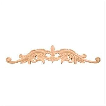Hand Carved Fleur De Lis Onlay P290299