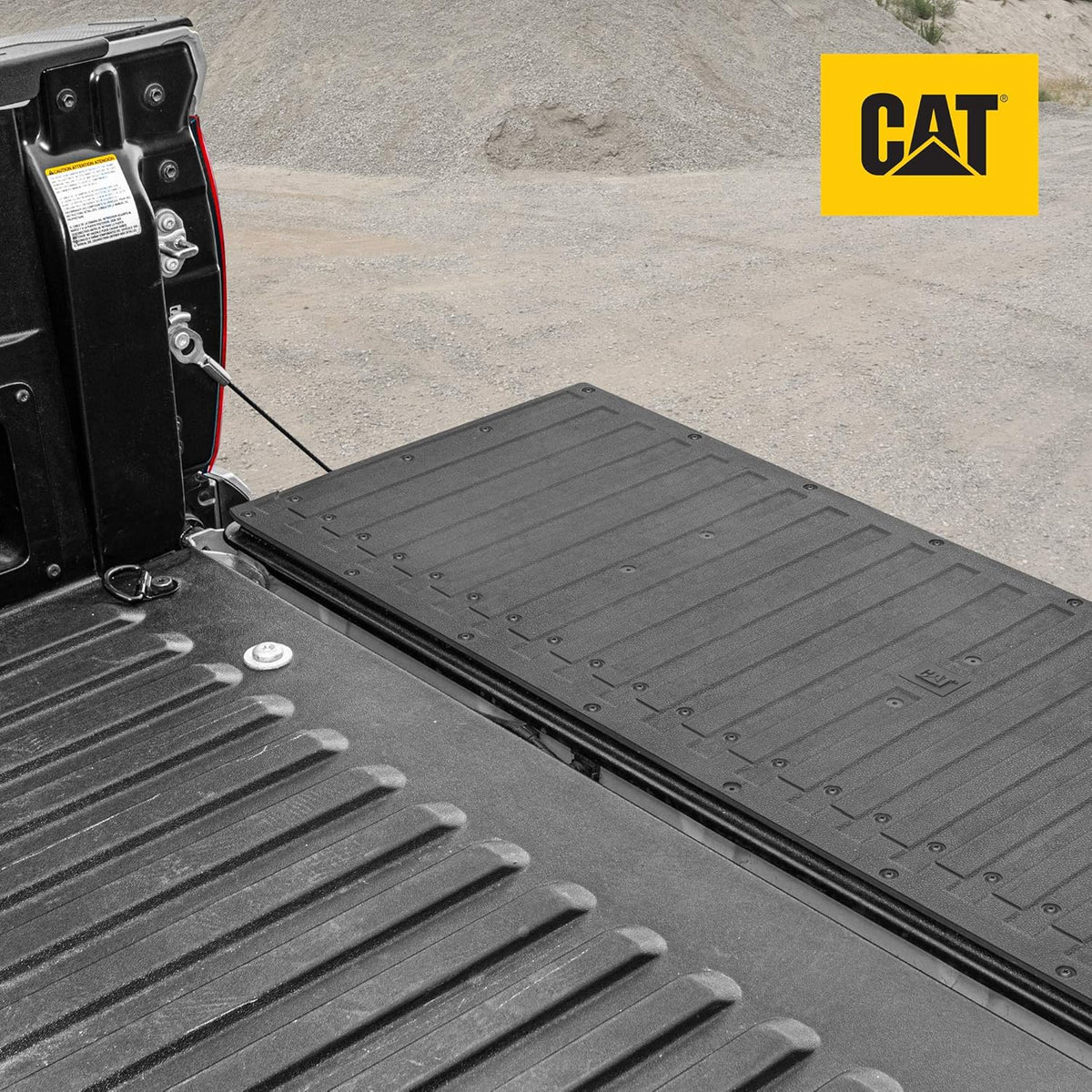 Universal Trim-to-Fit Extra-Thick Rubber Truck Tailgate Mat P5534