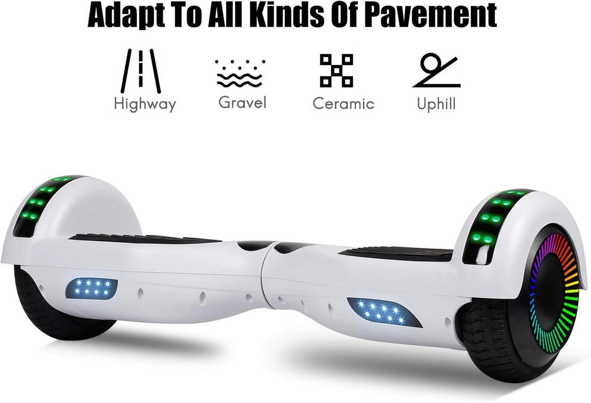 Black 6.5 Two-Wheel Self Balancing Electric Scooter Z161