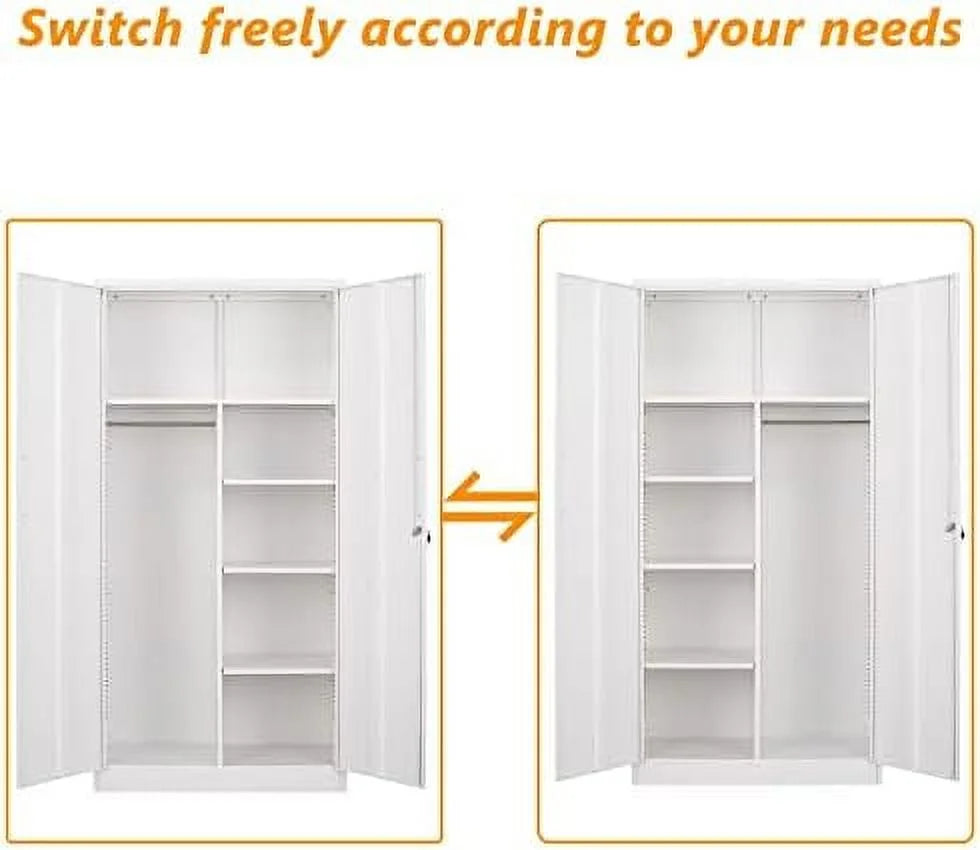 Lockable Metal Lateral File Cabinet with Drawer I385