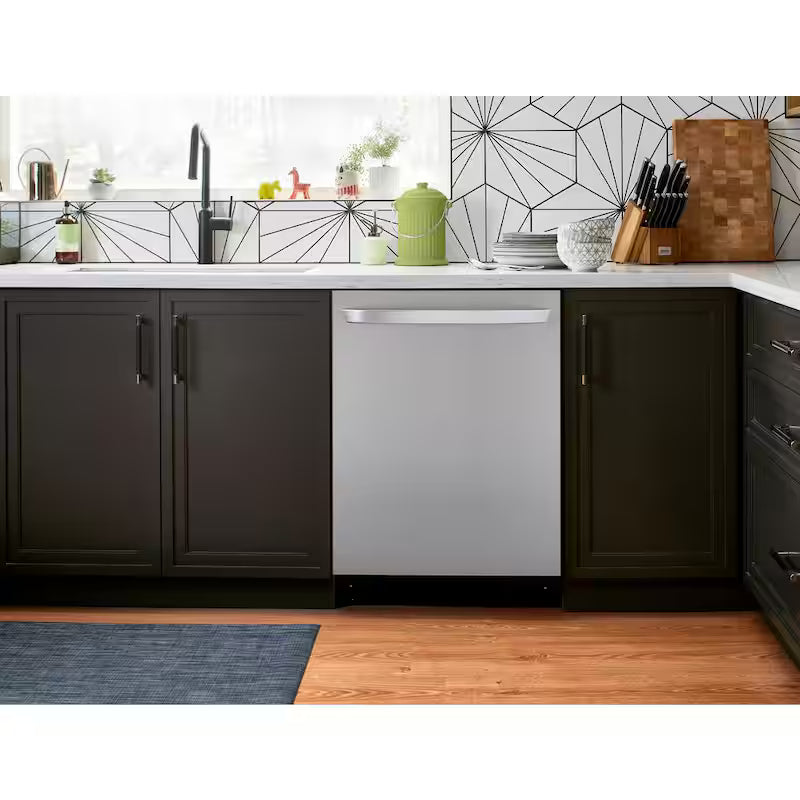 24 in. Smart Wi-Fi Dishwasher with 3rd Rack, Stainless Steel S9624