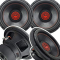 Pair of 12 Inch 4000 Watt Car Audio Subwoofer with 4 Ohm DVC V677940