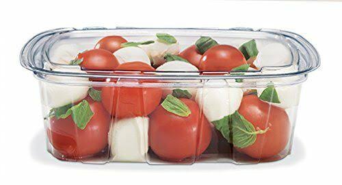 48-Ounce Clear Plastic Container with Lid B438596