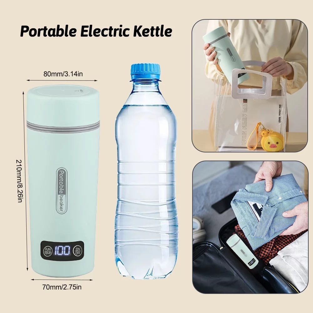 Portable 350ml Stainless Steel Electric Kettle W83518