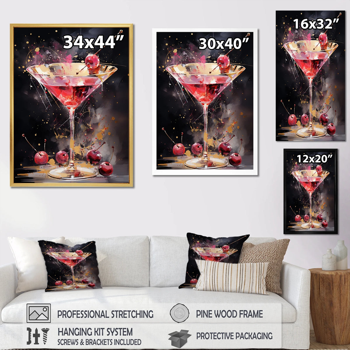 Cocktails Canvas Prints C103242