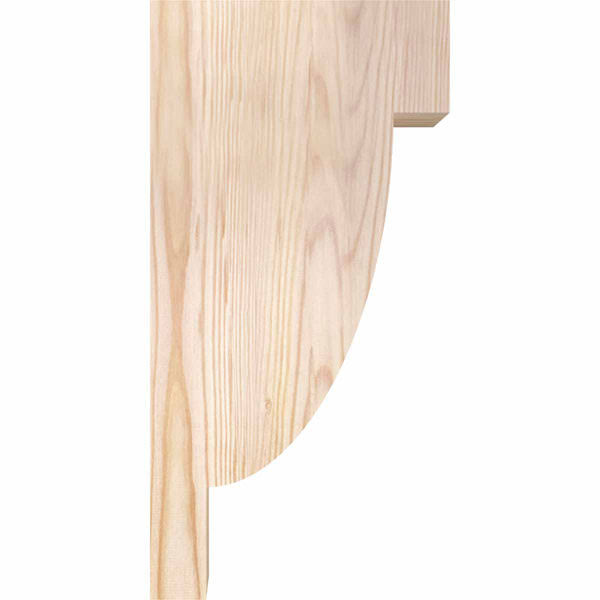 Alpine Smooth Corbel, Douglas Fir K12524