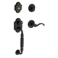 Oil Rubbed Bronze Single Cylinder Sectional Handleset L269