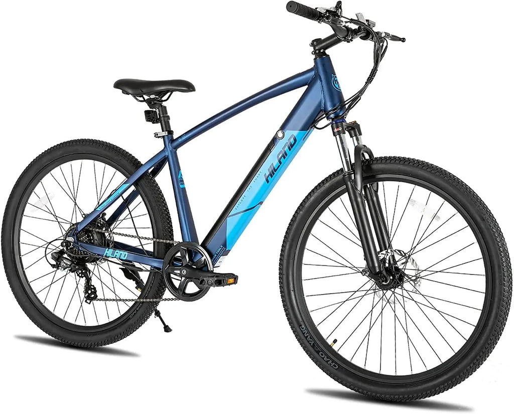 Blue 350W 36V 7-Speed Electric Bike U164246