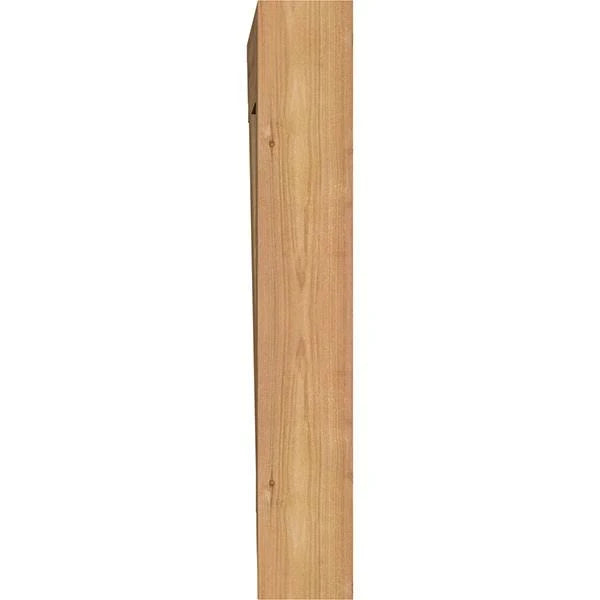 Western Red Cedar Traditional Smooth Bracket O8985