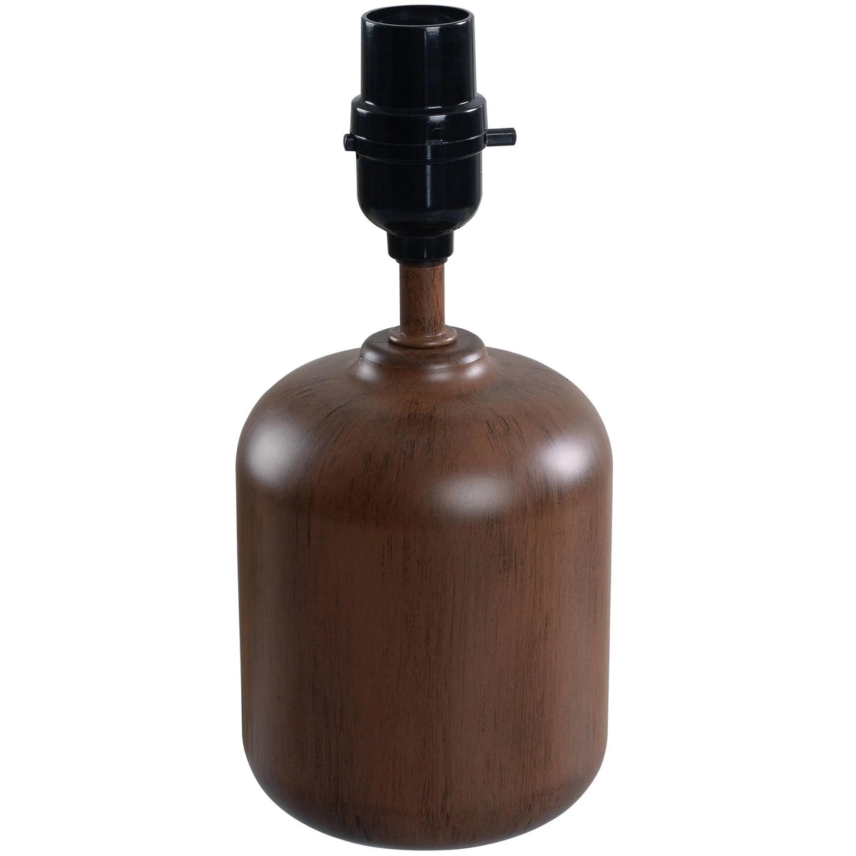 Mini Faux Wood Table Lamp with Shade S24652