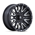 Matte Black Machined 14x7 Wheel 4x110 N776