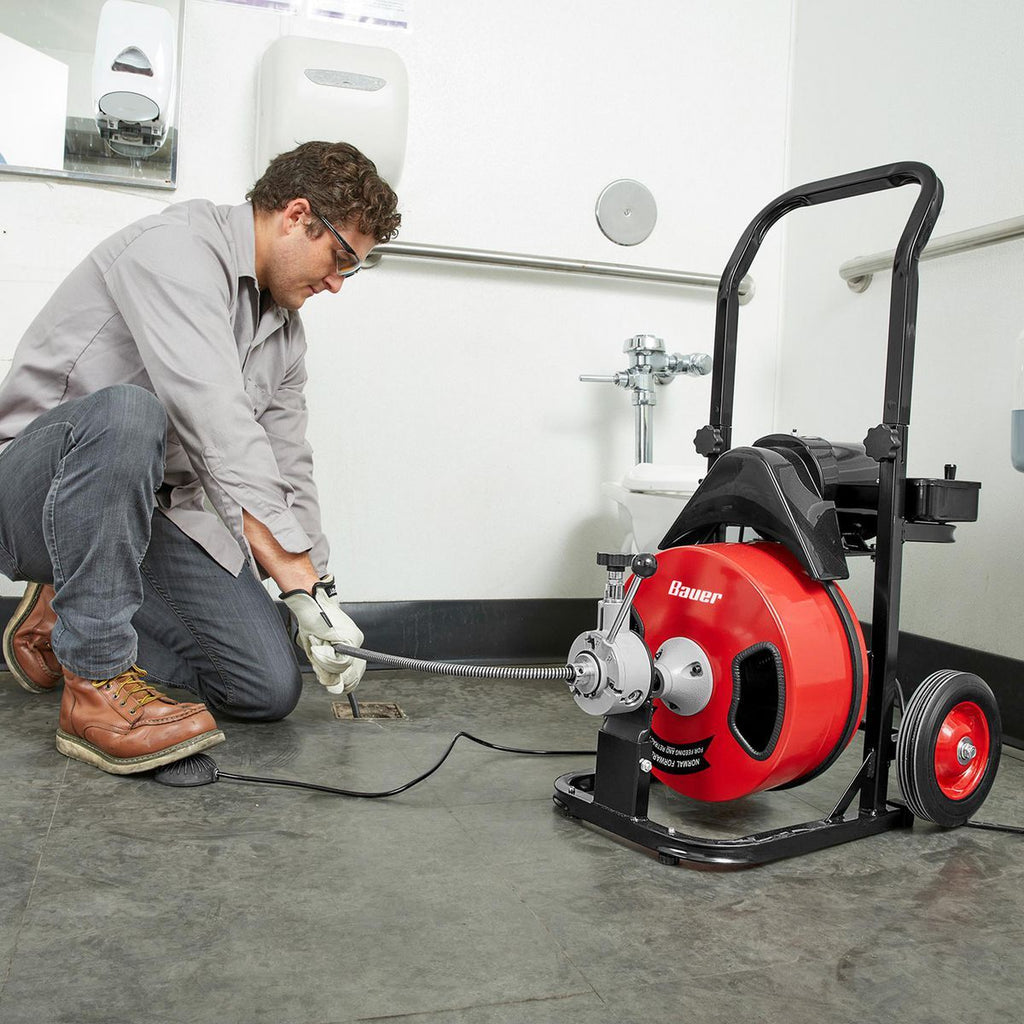 1/2 in. x 50 ft. Drain Cleaning Drum Machine Z9966