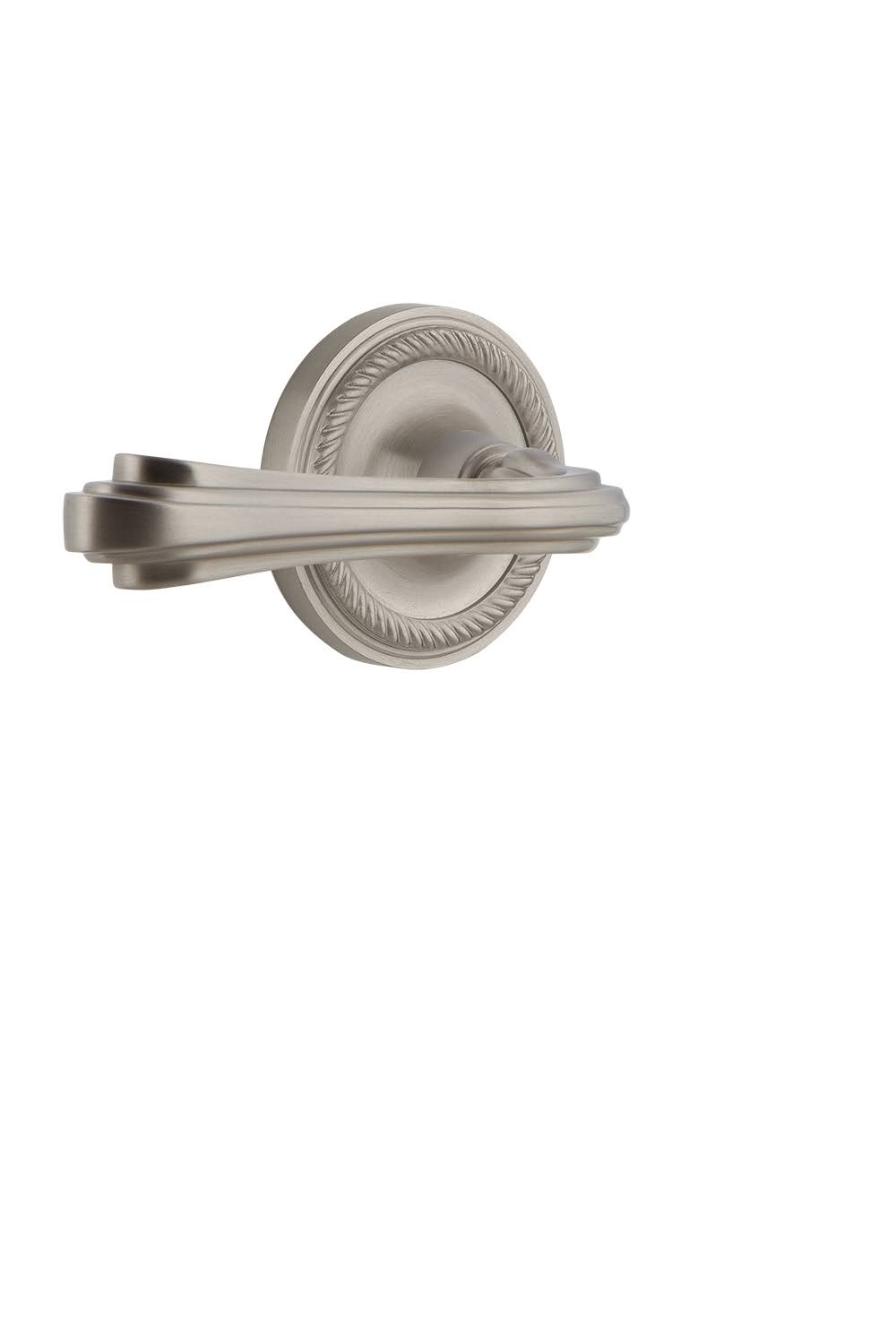 Satin Nickel Single Dummy Lever V179